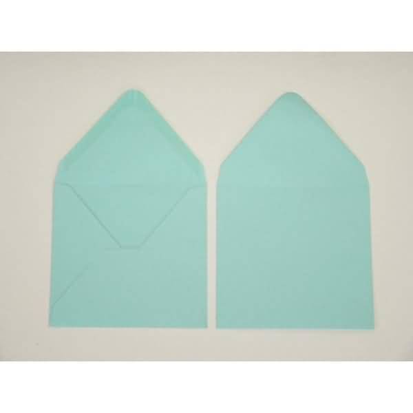 Briefumschläge 160x160mm 120g/qm gummiert VE=100 Stück lagune