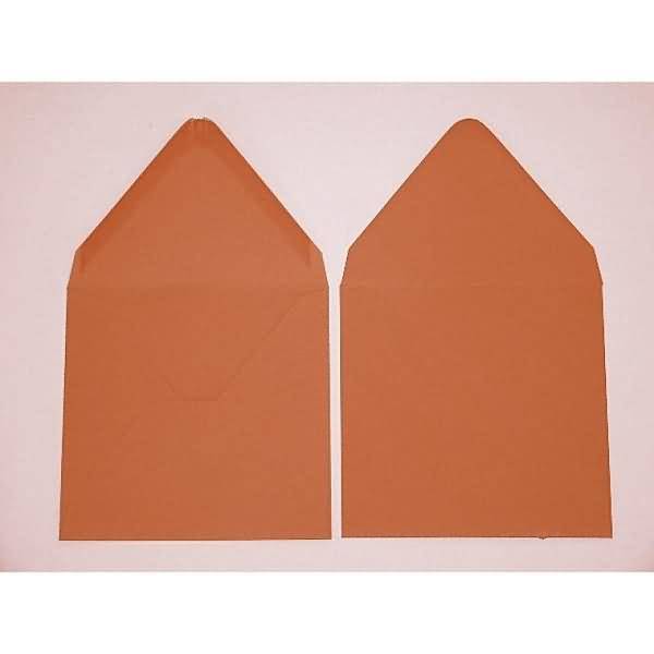Briefumschläge 160x160mm 120g/qm gummiert VE=100 Stück cappuccino