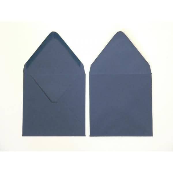 Briefumschläge 140x140mm 120g/qm gummiert VE=100 Stück nachtblau