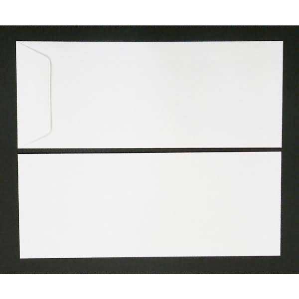 Versandtaschen 125x312mm 120g/qm gummiert VE=100 Stück weiß