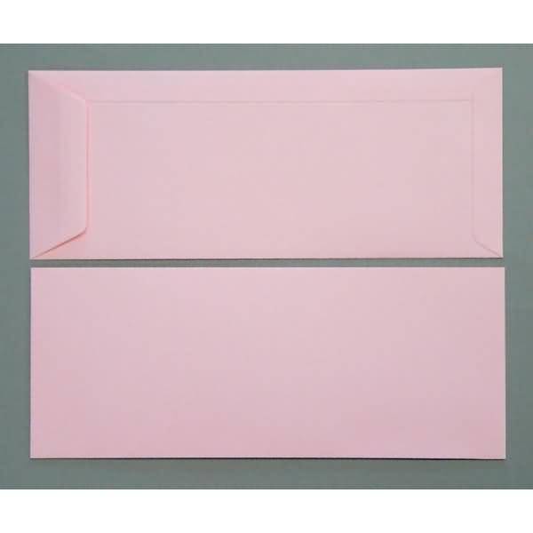 Versandtaschen 125x312mm 120g/qm gummiert VE=100 Stück zartrosa