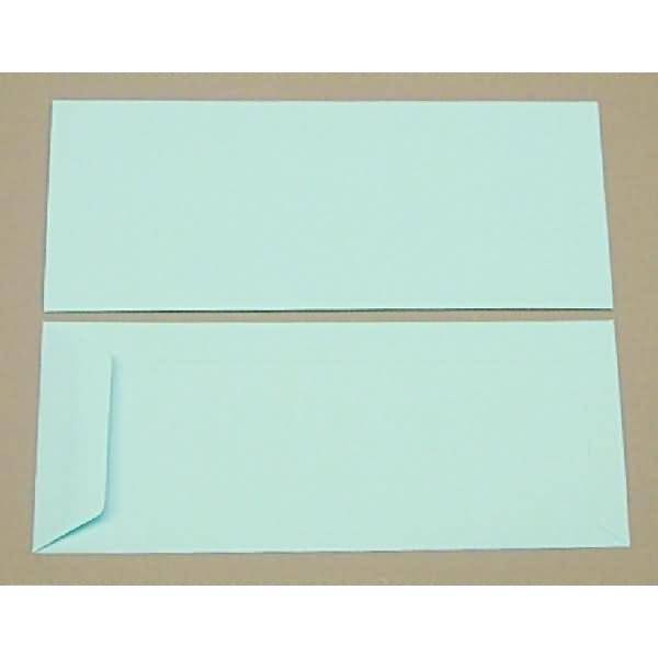 Versandtaschen 125x312mm 120g/qm gummiert VE=100 Stück lagune