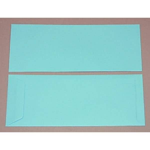 Versandtaschen 125x312mm 120g/qm gummiert VE=100 Stück karibik