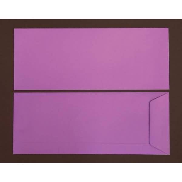 Versandtaschen 125x312mm 120g/qm gummiert VE=100 Stück dunkelviolett