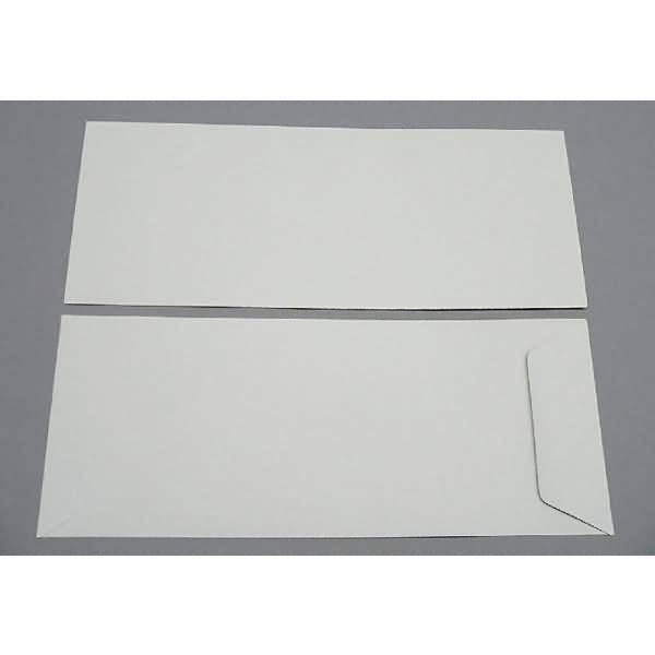 Versandtaschen 125x312mm 120g/qm gummiert VE=100 Stück delfingrau