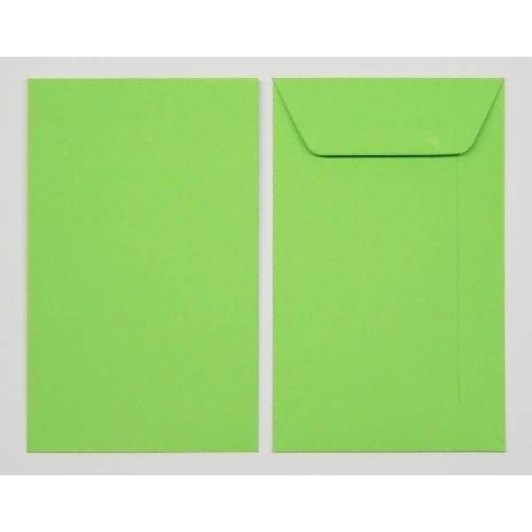 Versandtaschen 65x105mm 120g/qm gummiert VE=100 Stück grüner apfel