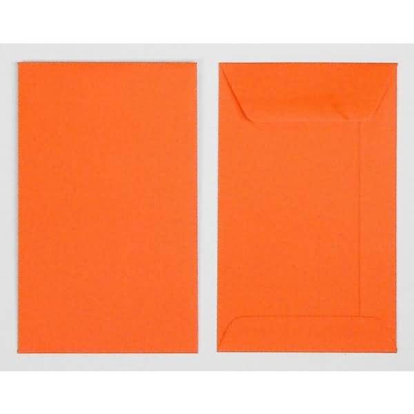 Versandtaschen 65x105mm 120g/qm gummiert VE=100 Stück nektarine