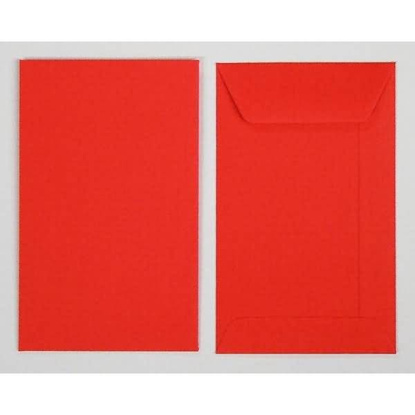 Versandtaschen 65x105mm 120g/qm gummiert VE=100 Stück rubin