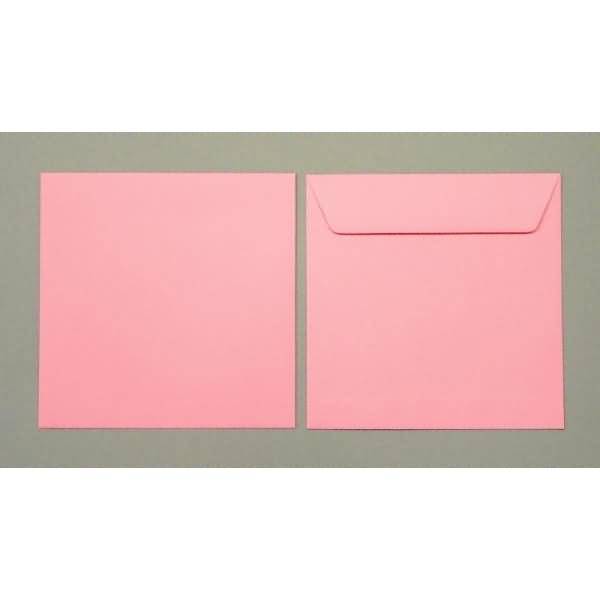 Briefumschläge 220x220mm 120g/qm gummiert VE=100 Stück tiefrosa