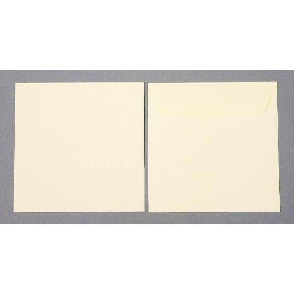 Briefumschläge 170x170mm 120g/qm gummiert VE=100 Stück champagner