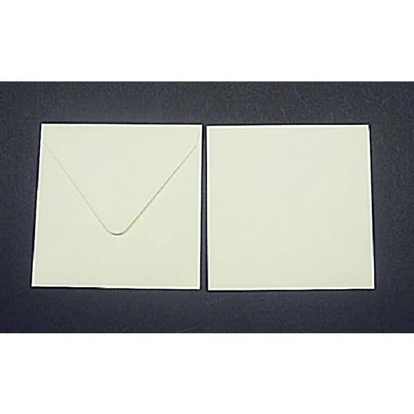 Briefumschläge 160x160mm 120g/qm gummiert VE=100 Stück eierschale