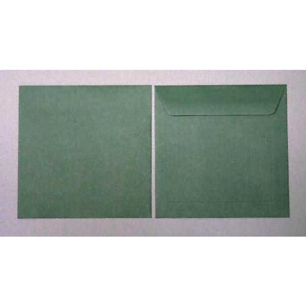 Briefumschläge 220x220mm 120g/qm gummiert VE=100 Stück tannengrün