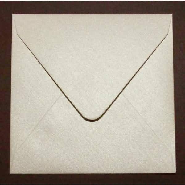 Briefumschläge 140x140mm 120g/qm gummiert VE=100 Stück glamour platin