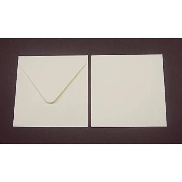 Briefumschläge 160x160mm 120g/qm gummiert VE=100 Stück candle light