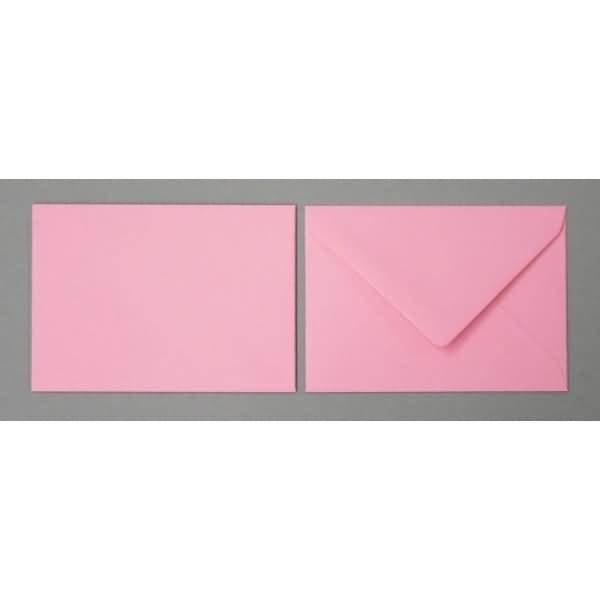 Briefumschläge 156x220mm 120g/qm gummiert VE=100 Stück tiefrosa