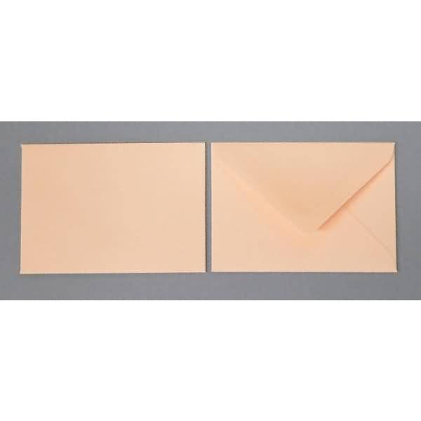Briefumschläge 80x114mm (DIN C7) 120g/qm gummiert VE=100 Stück koralle