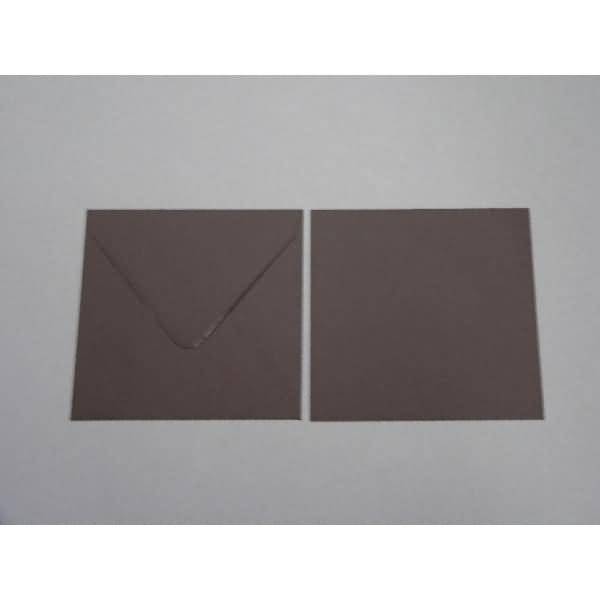 Briefumschläge 160x160mm 135g/qm gummiert VE=100 Stück royal mokassin