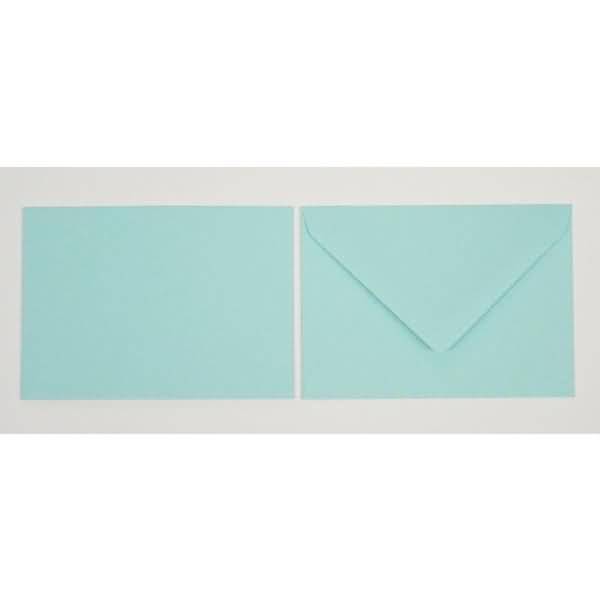Briefumschläge 156x220mm 120g/qm gummiert VE=100 Stück lagune