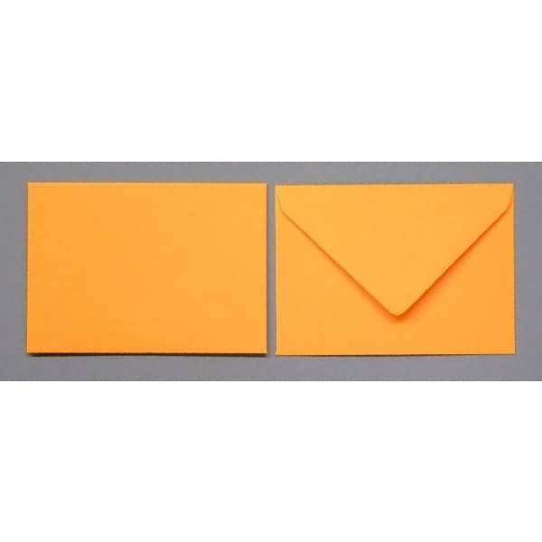 Briefumschläge 156x220mm 120g/qm gummiert VE=100 Stück zartorange