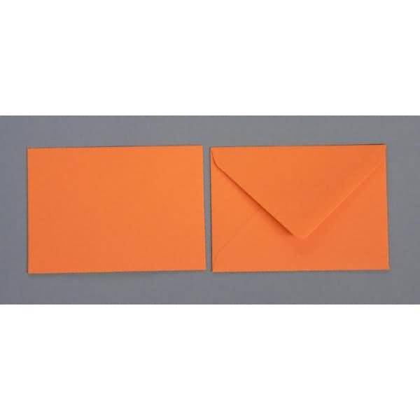 Briefumschläge 156x220mm 120g/qm gummiert VE=100 Stück apfelsine