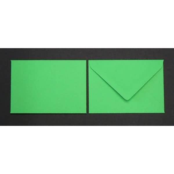 Briefumschläge 80x114mm (DIN C7) 120g/qm gummiert VE=100 Stück smaragd