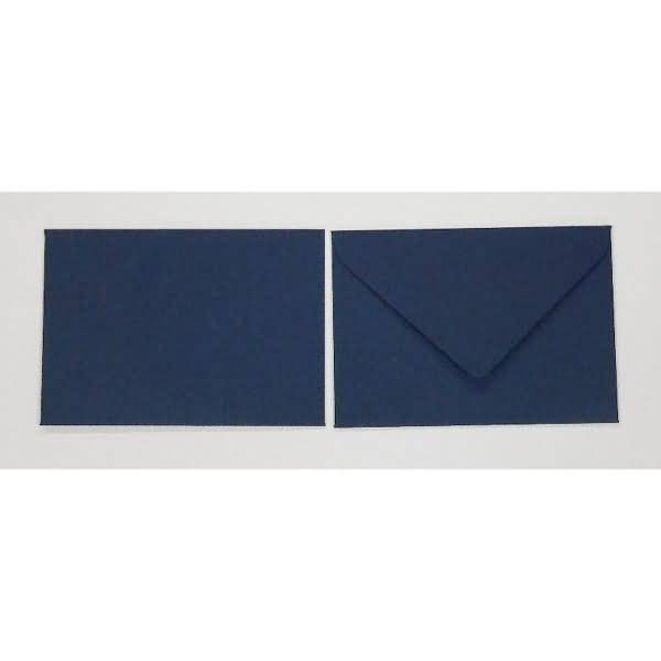 Briefumschläge 90x140mm 120g/qm gummiert VE=100 Stück nachtblau