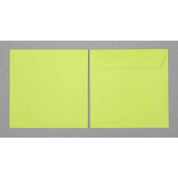 Briefumschläge 190x190mm 120g/qm gummiert VE=100 Stück lindgrün