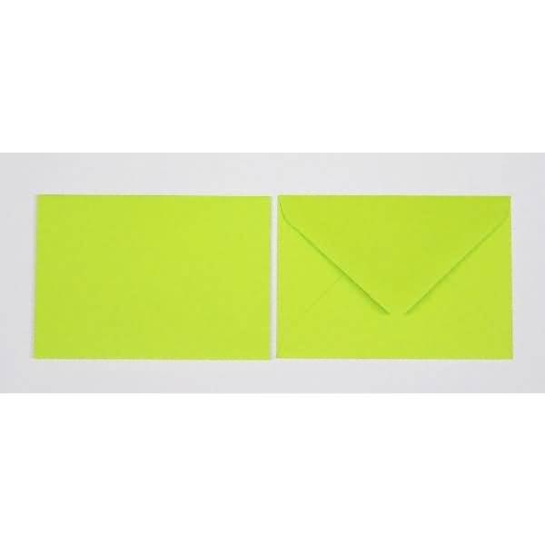Briefumschläge 90x140mm 120g/qm gummiert VE=100 Stück lindgrün