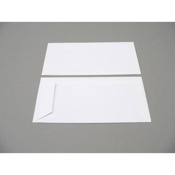 Versandtaschen DINlang 90g/qm gummiert VE=1000 Stück weiß