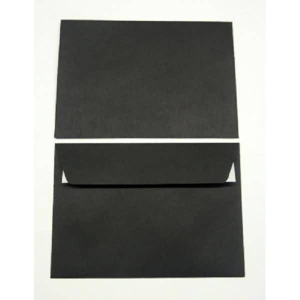 Briefumschläge C6 120g/qm haftklebend VE=100 Stück schwarz