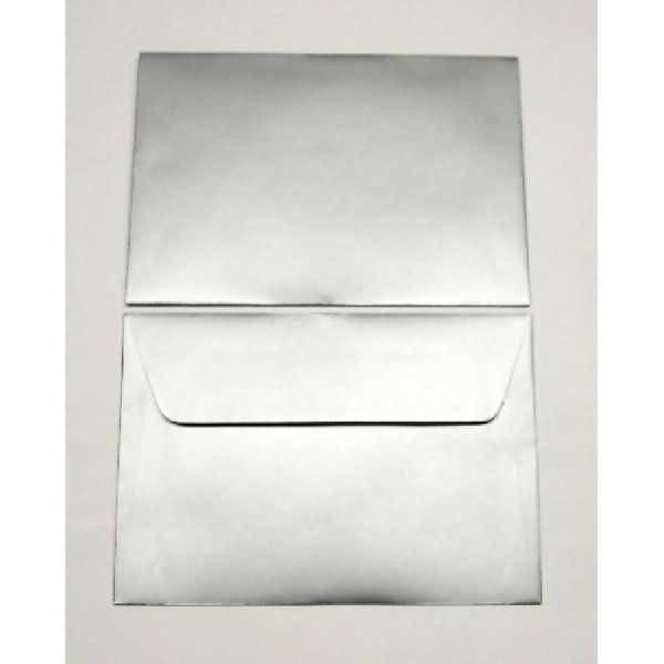 Briefumschläge C6 130g/qm haftklebend VE=100 Stück silber