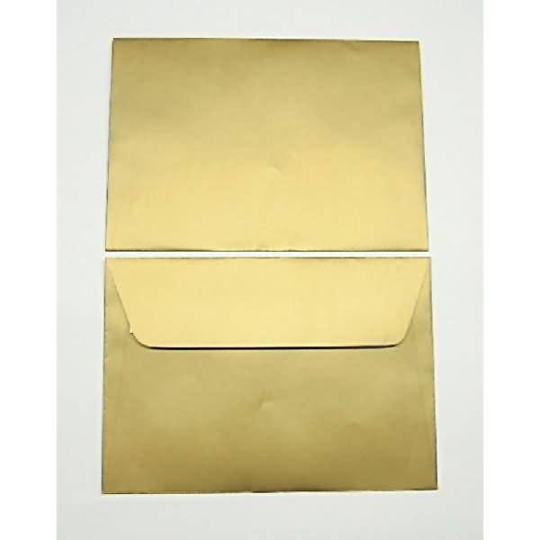 Briefumschläge C6 130g/qm haftklebend VE=100 Stück gold