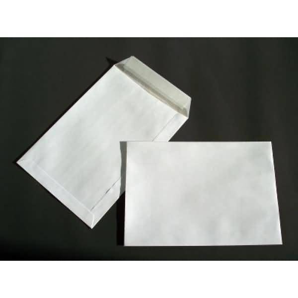 Versandtaschen 176x250mm (DIN B5) 90g/qm HK VE=500 Stück weiß