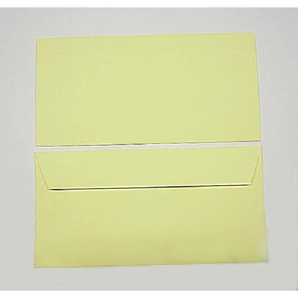 Briefumschläge DIN C6/5 120g/qm haftklebend VE=100 Stück zitronengelb