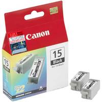 Canon BCI-15BK - 2er-Pack - Schwarz - Original