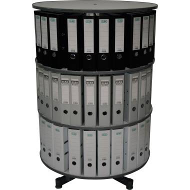 Reef Ordnersäule Typ RE RE081B3 81cm 3Etagen lichtgrau