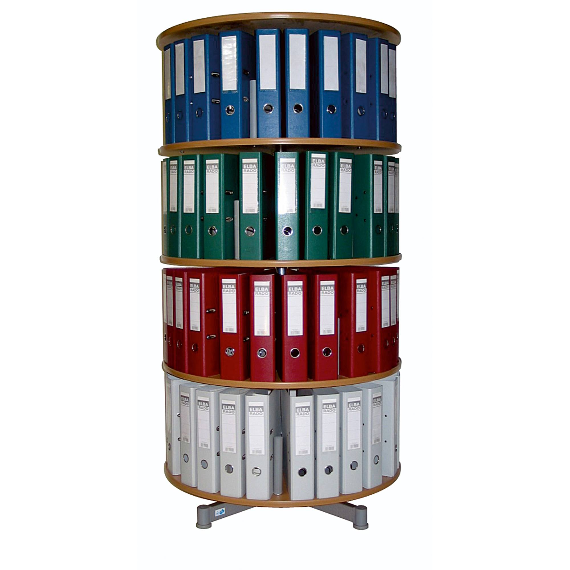 Reef Ordnersäule Typ RE RE081BB4 81cm 4Etagen buche Dekor