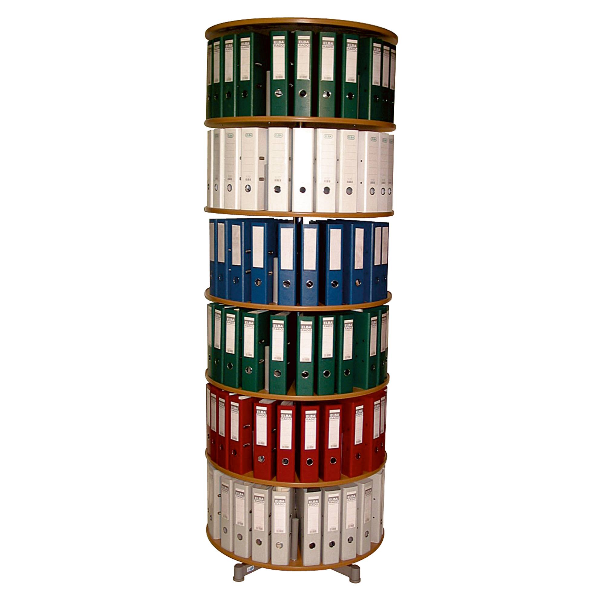 Reef Ordnersäule Typ RE RE081BB6 81cm 6Etagen buche Dekor