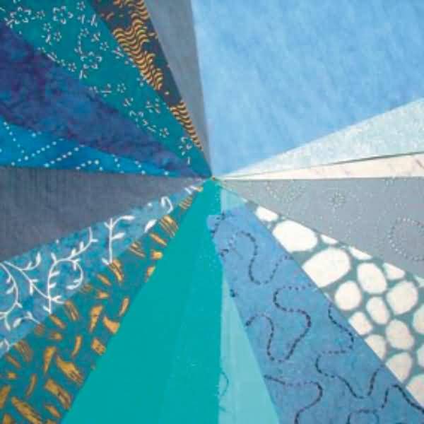 Bastel-Papier A4 20 Bogen blau sortiert