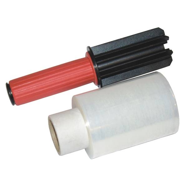 Stretchfolie-Handabroller + 6 Rollen 100mmx150m 15my