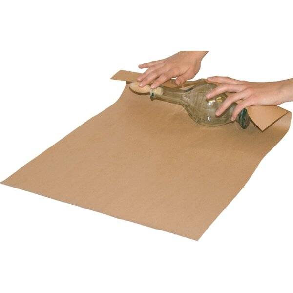 Packpapier Natron-Kraft 70g/qm 100cm x 5m glatt braun