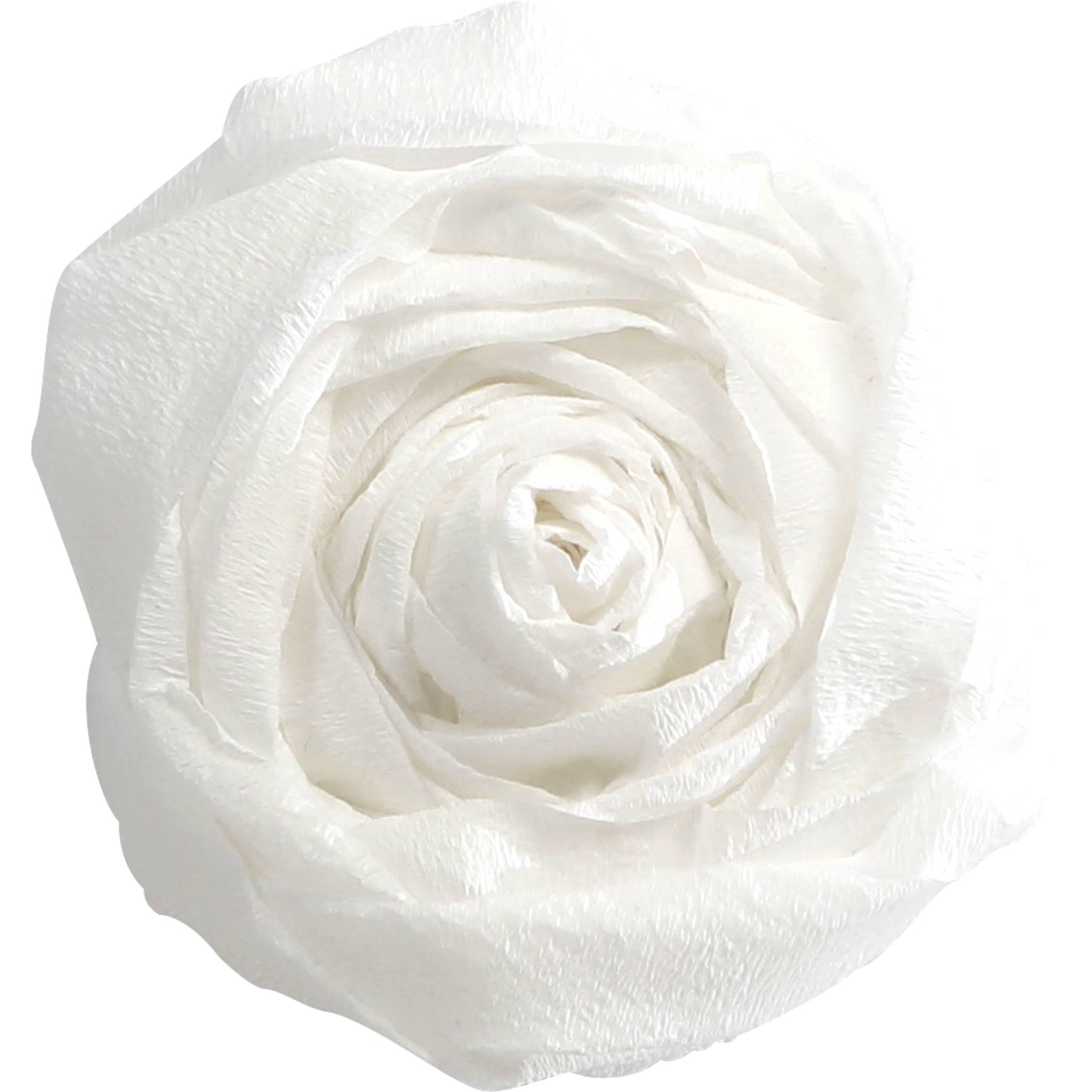 Clairefontaine Krepppapier, Pack. 10 Bogen gefaltet 2mx0,50m Weiß 901001C