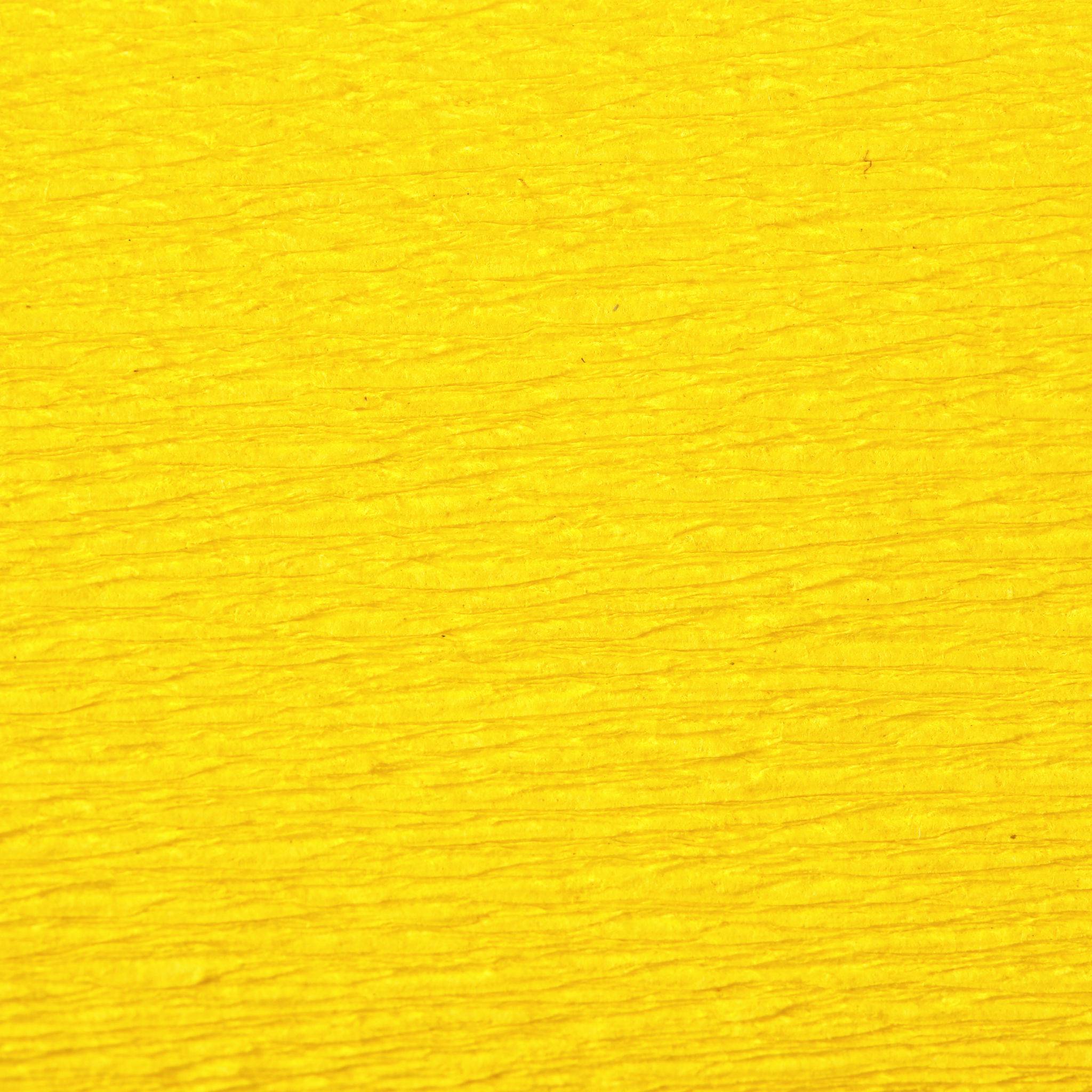 Clairefontaine Krepppapier Pack. 10 Bogen gefaltet 2mx0,50m Zitronengelb 901015C