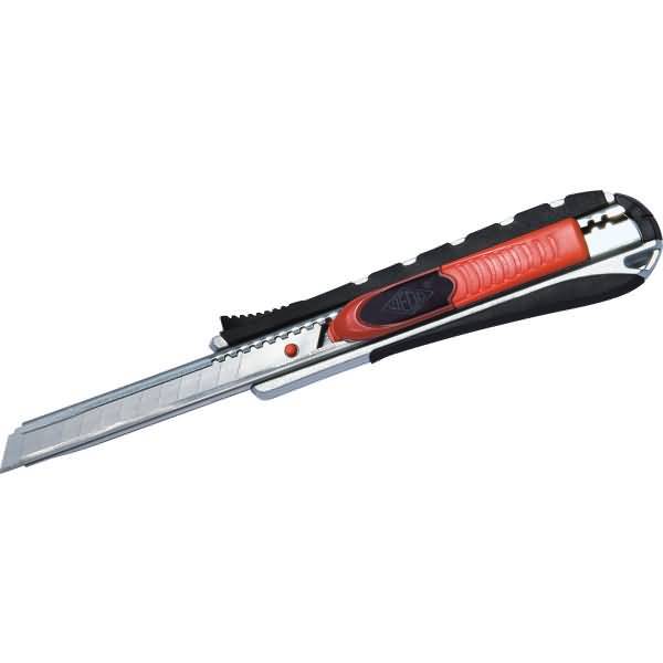 Cutter 2-in-1 9mm schwarz/rot