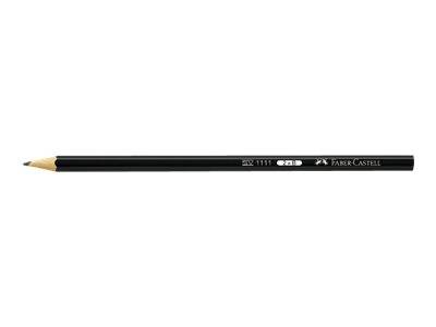 FABER-CASTELL 1111 - Bleistift - Grafit - B (Packung mit 12)