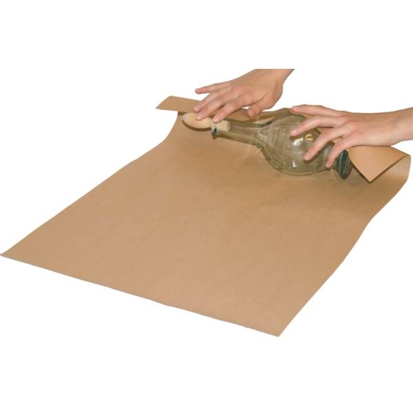 Packpapier Natron-Kraft 70g/qm 100cm x 5m glatt braun