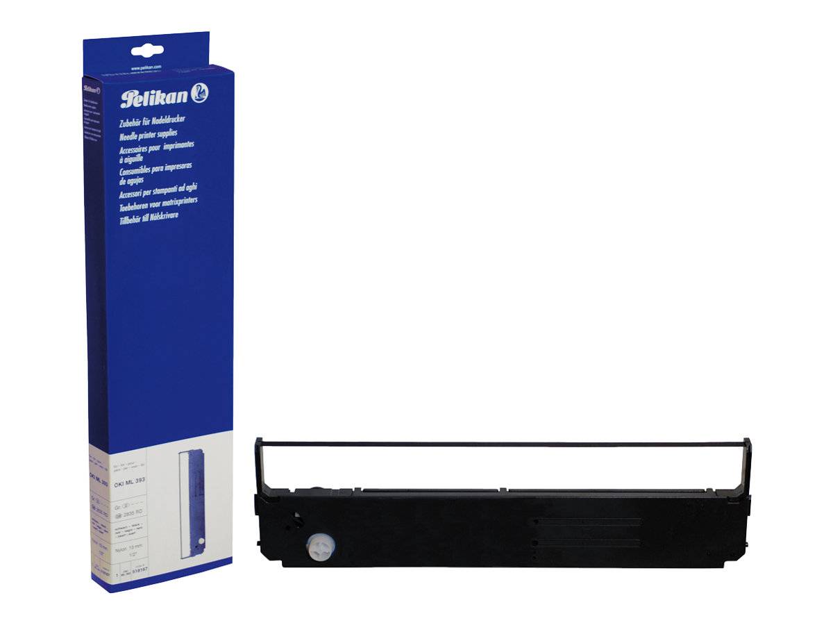 Pelikan Schwarz - Farbband - für OKI Microline - 393