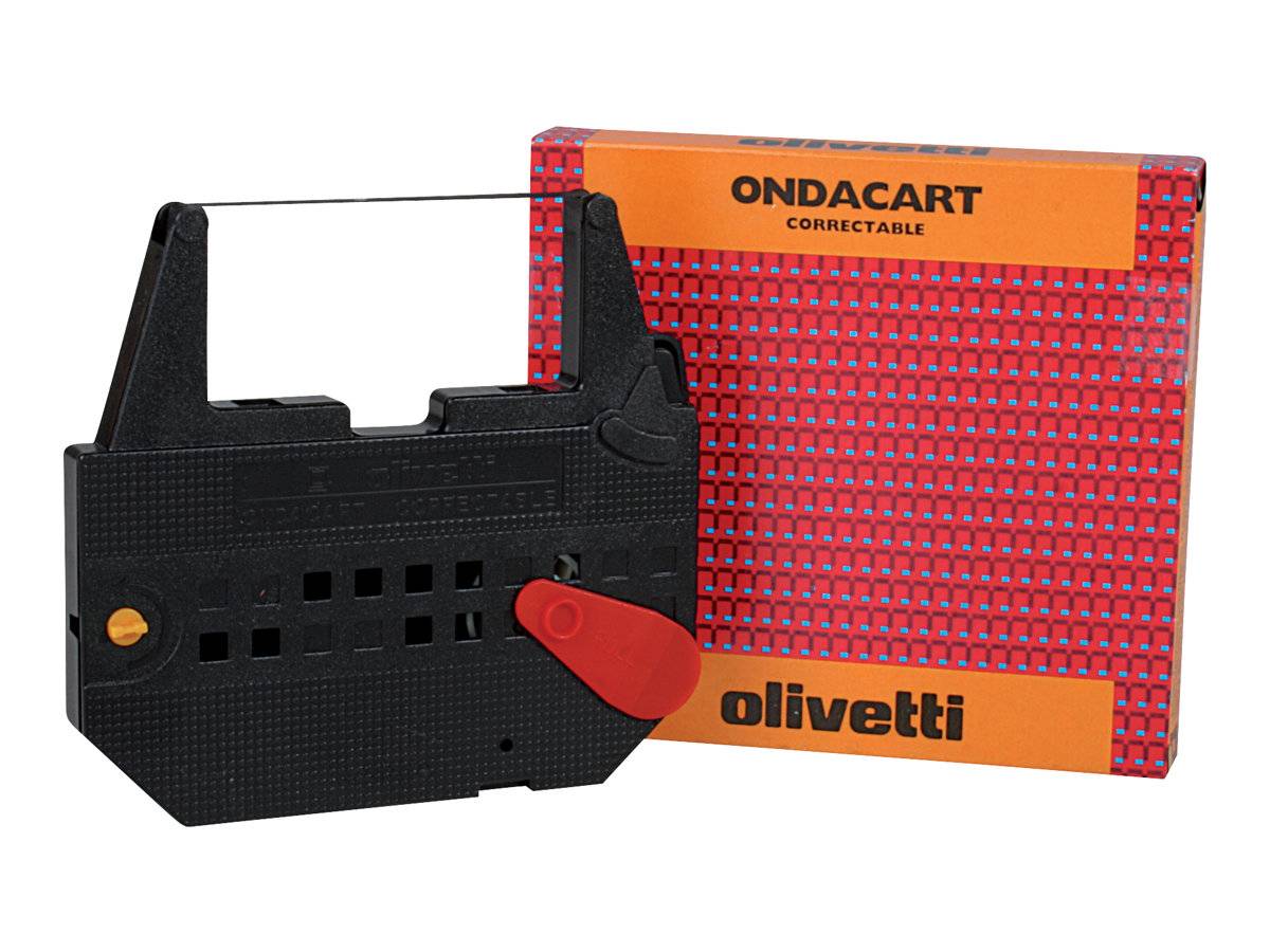 Olivetti Ondacart - Schwarz - 8 mm x 165 m