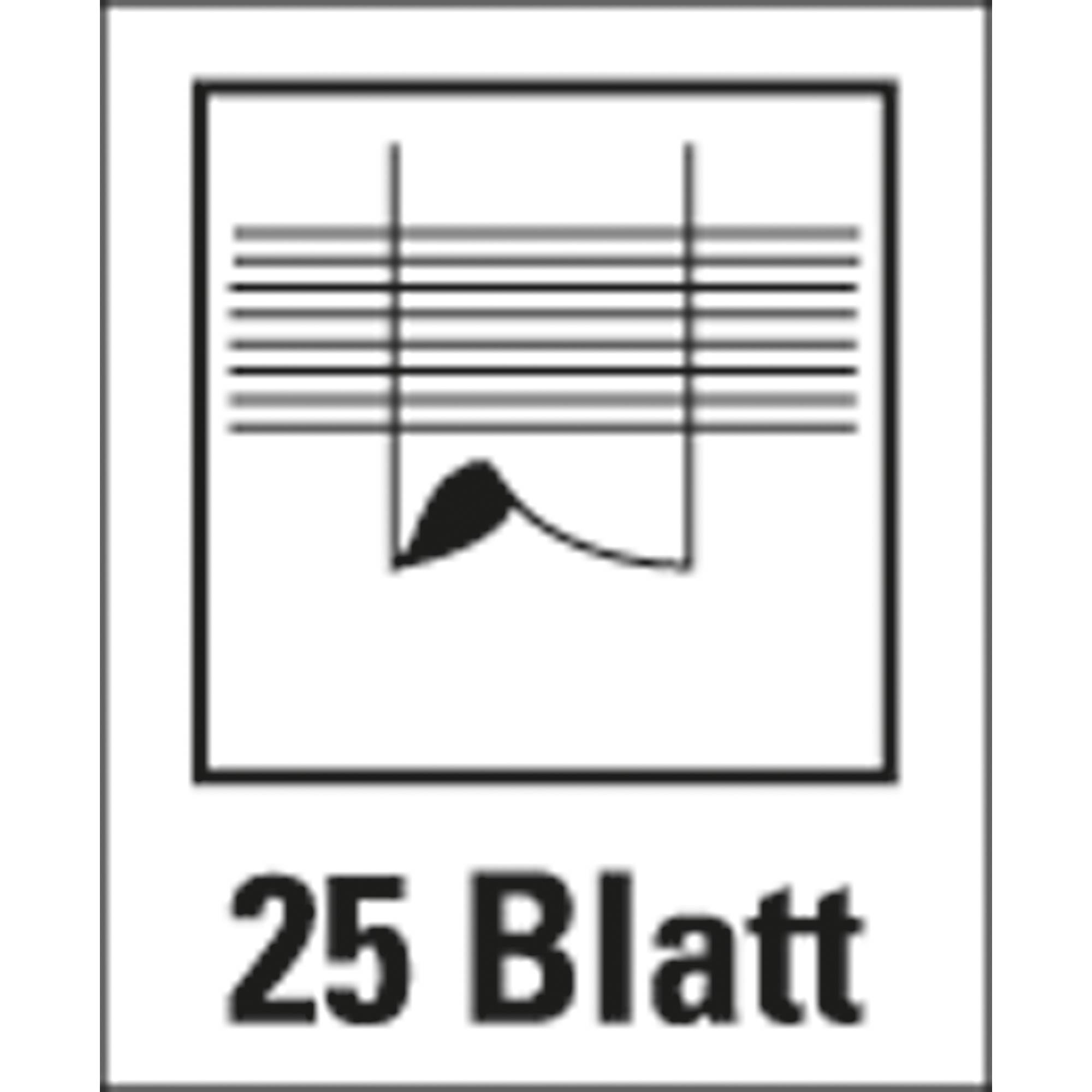 Sax Bürolocher 0-418-13 für 25 Blatt rot