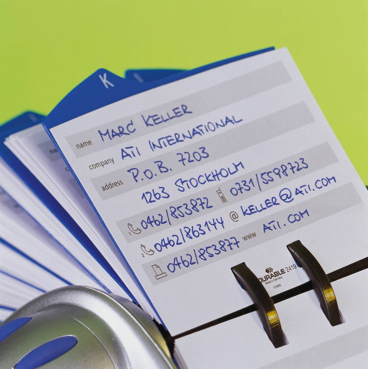 Rollkartei TELINDEX® FLIP